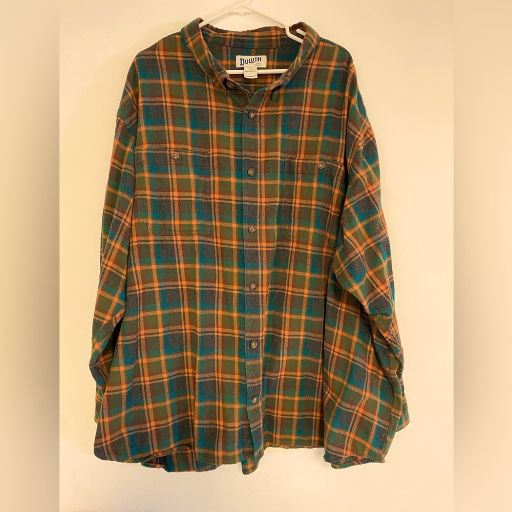 Duluth Trading Flannel, Size 5XL